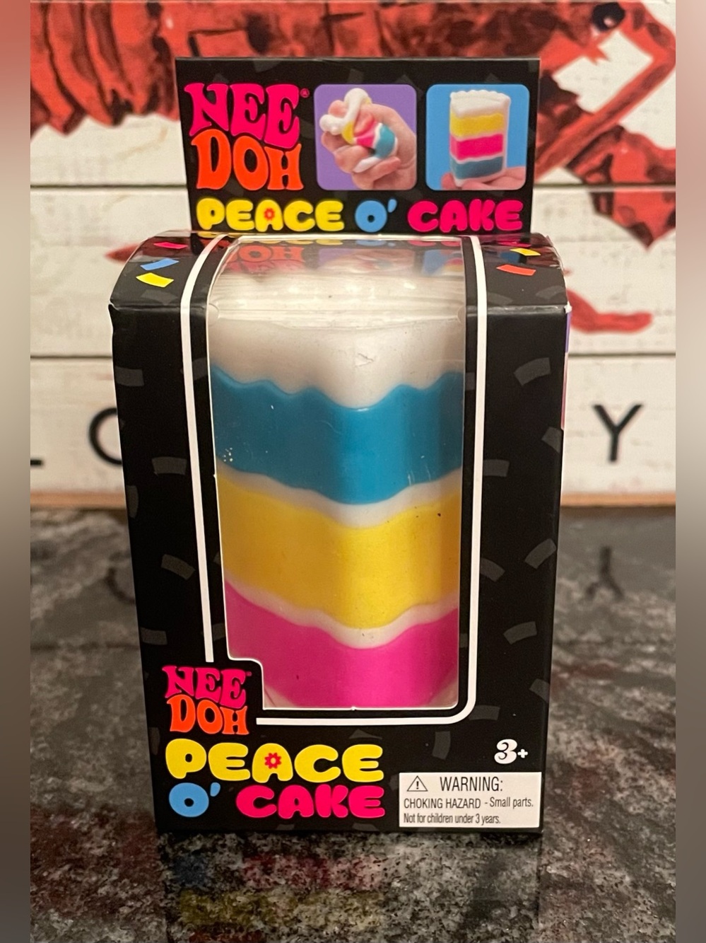 NeeDoh Peace O' Cake